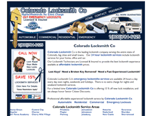 Tablet Screenshot of coloradolocksmithco.com
